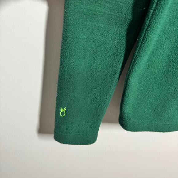 Dudley Stephens Vello Fleece Park Slope Turtleneck Women S Emerald Green Holiday - Picture 4 of 10